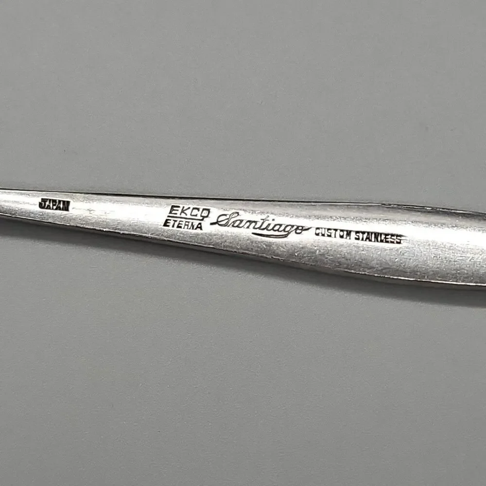 SANTIAGO Salad Fork Ekco Eterna Stainless Japan Flatware Replacement